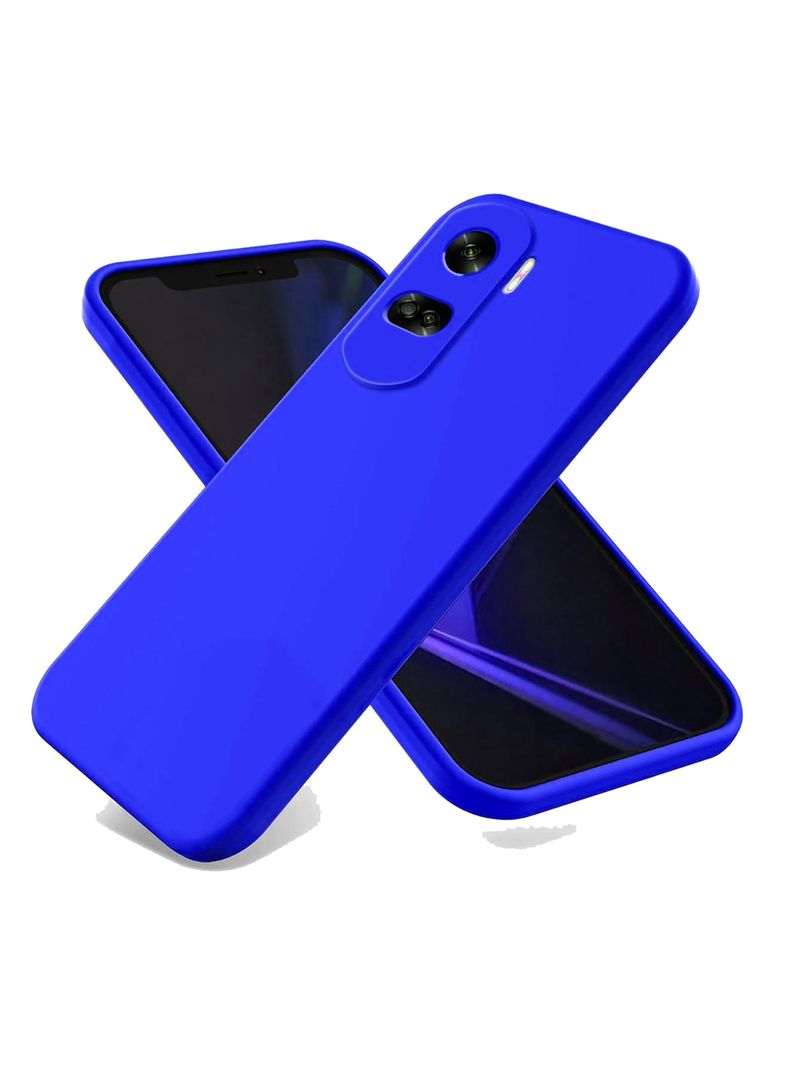 Carcasa Para Honor 90 Goma Azul-0