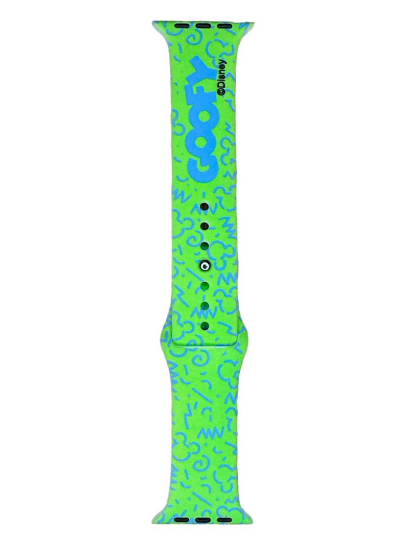Correa Compatible Con Apple Watch 42mm 45mm 49mm Disney Verde-1