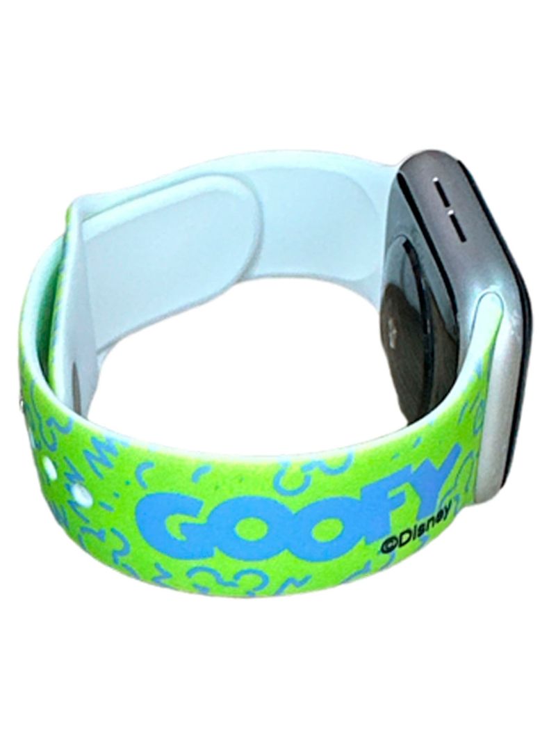 Correa Compatible Con Apple Watch 42mm 45mm 49mm Disney Verde-2