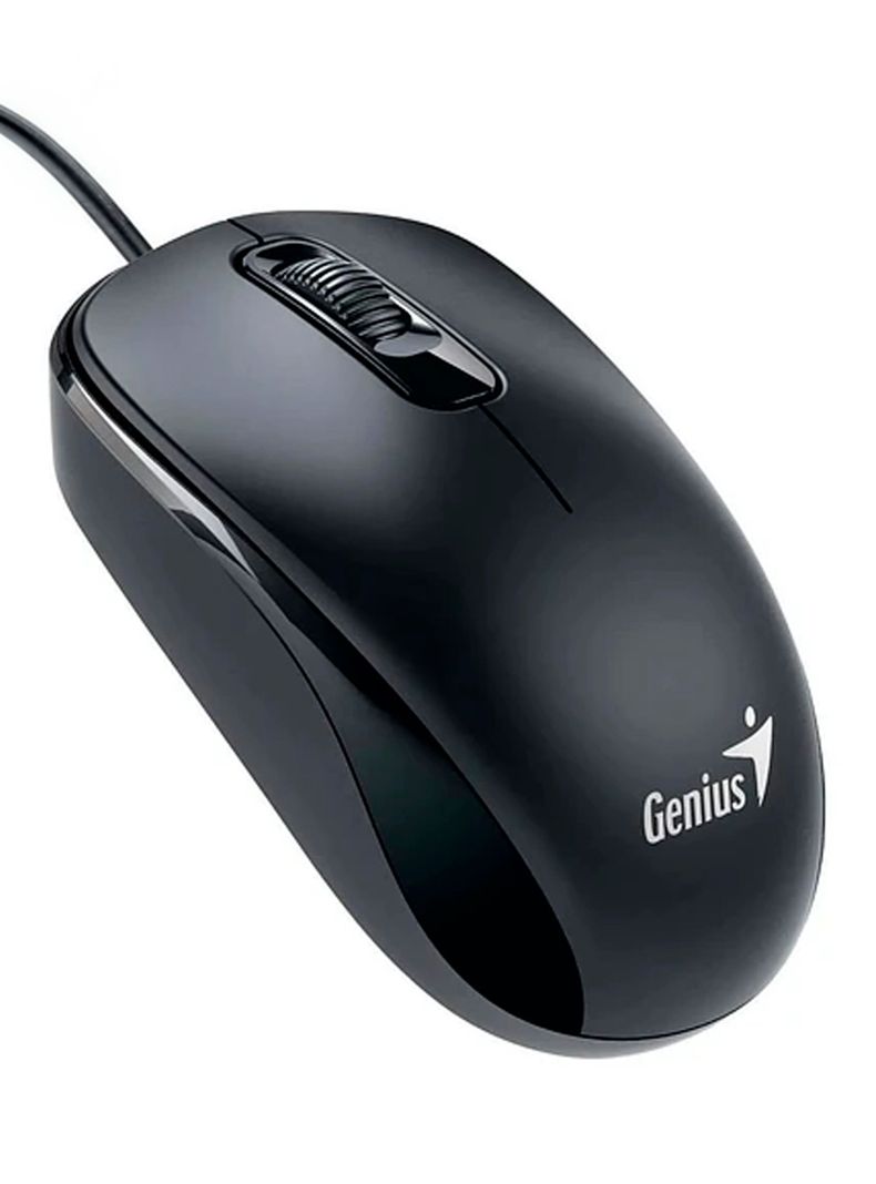 Mouse Optico Ergonómico Con Cable USB 1000dpi Genius DX-110-0