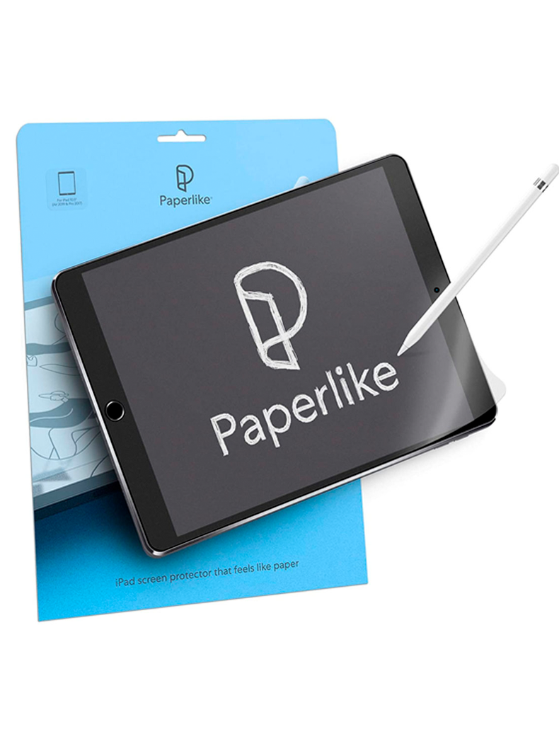 Funda Sin Ranura Con Lamina Sensación Papel Para iPad 12.9 Ro-3
