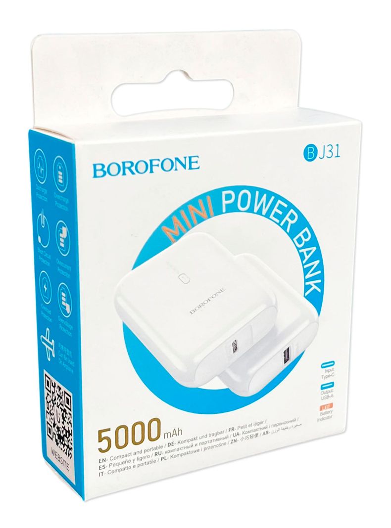 Bateria Externa Cargador Portátil Powerbank 5.000Mah BJ31-3