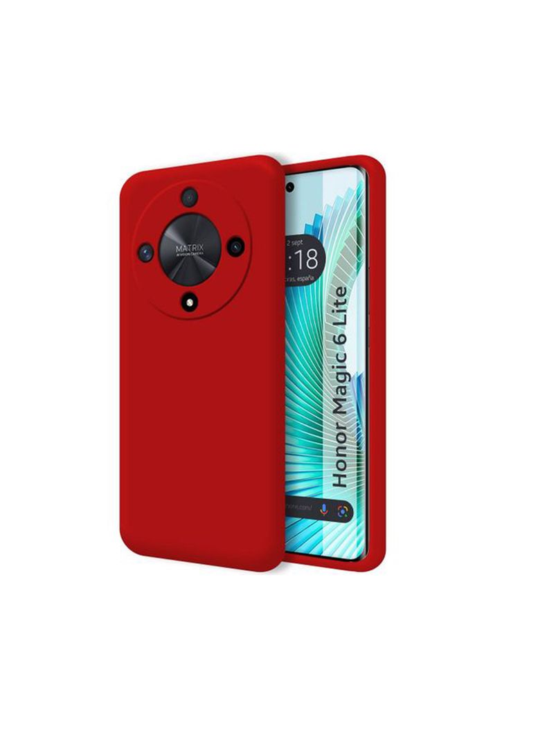 Carcasa Para Honor Magic 6 lite Rojo-0