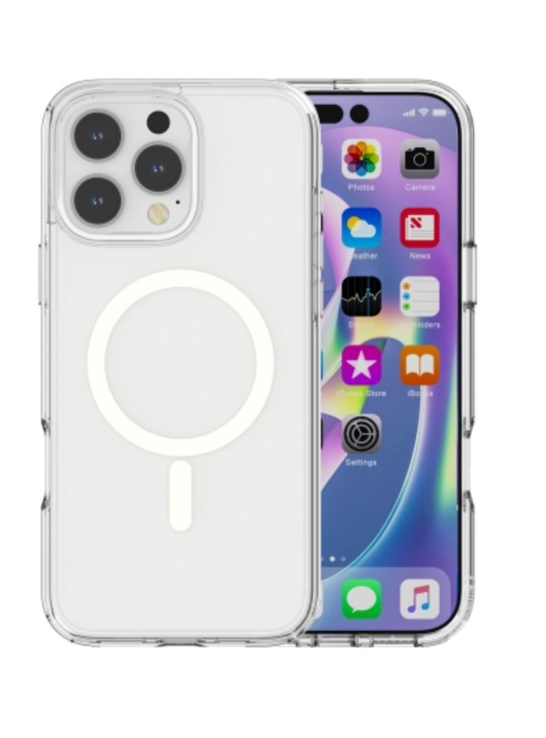 Carcasa Transparente Magsafe Para iPhone 16 Pro Max-0