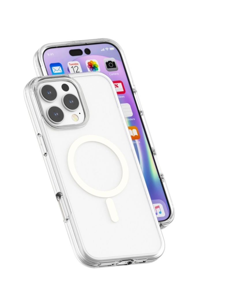 Carcasa Transparente Magsafe Para iPhone 16 Pro Max-1