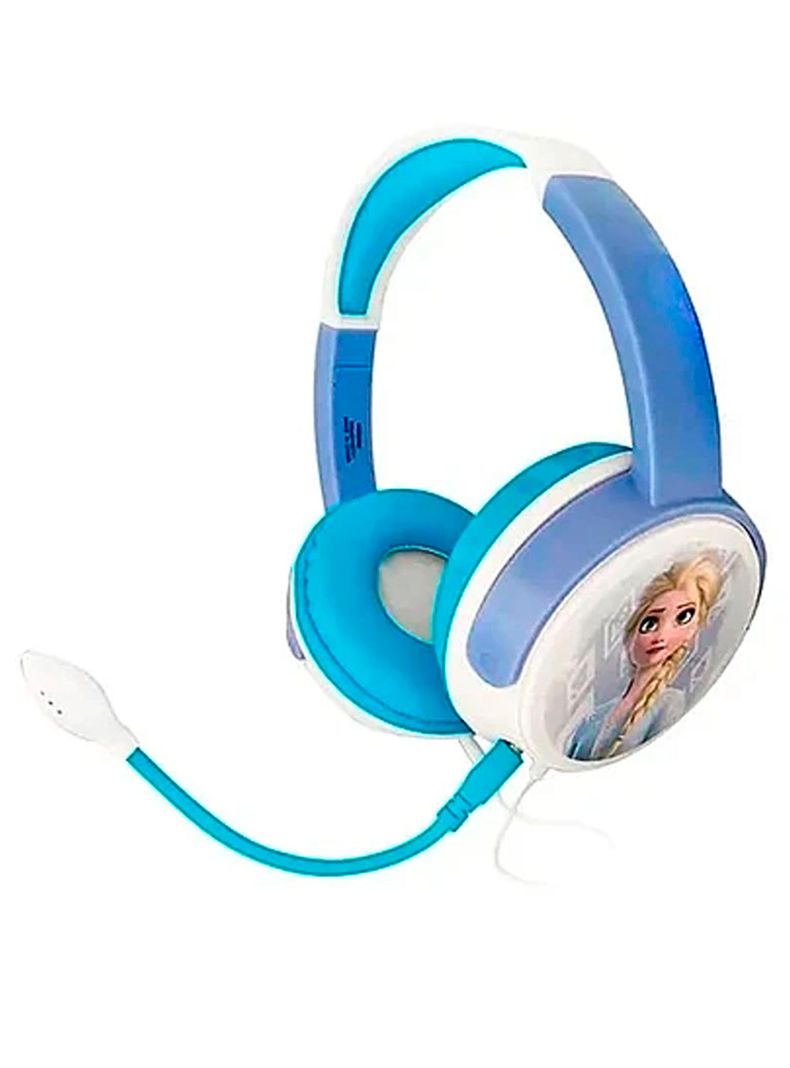 Audiófonos Con Cable Temático Frozen Micrófono Desmontable-0