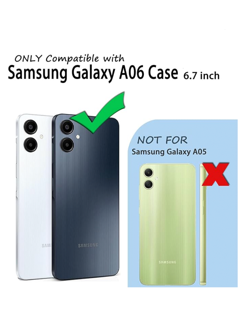 Carcasa Anti golpes Transparente Para Samsung A06-1