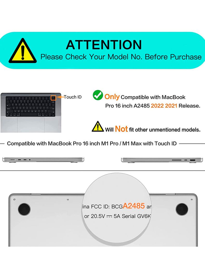 Carcasa Para Macbook New Air 13"A1932/A2179/A22237 Coral-4
