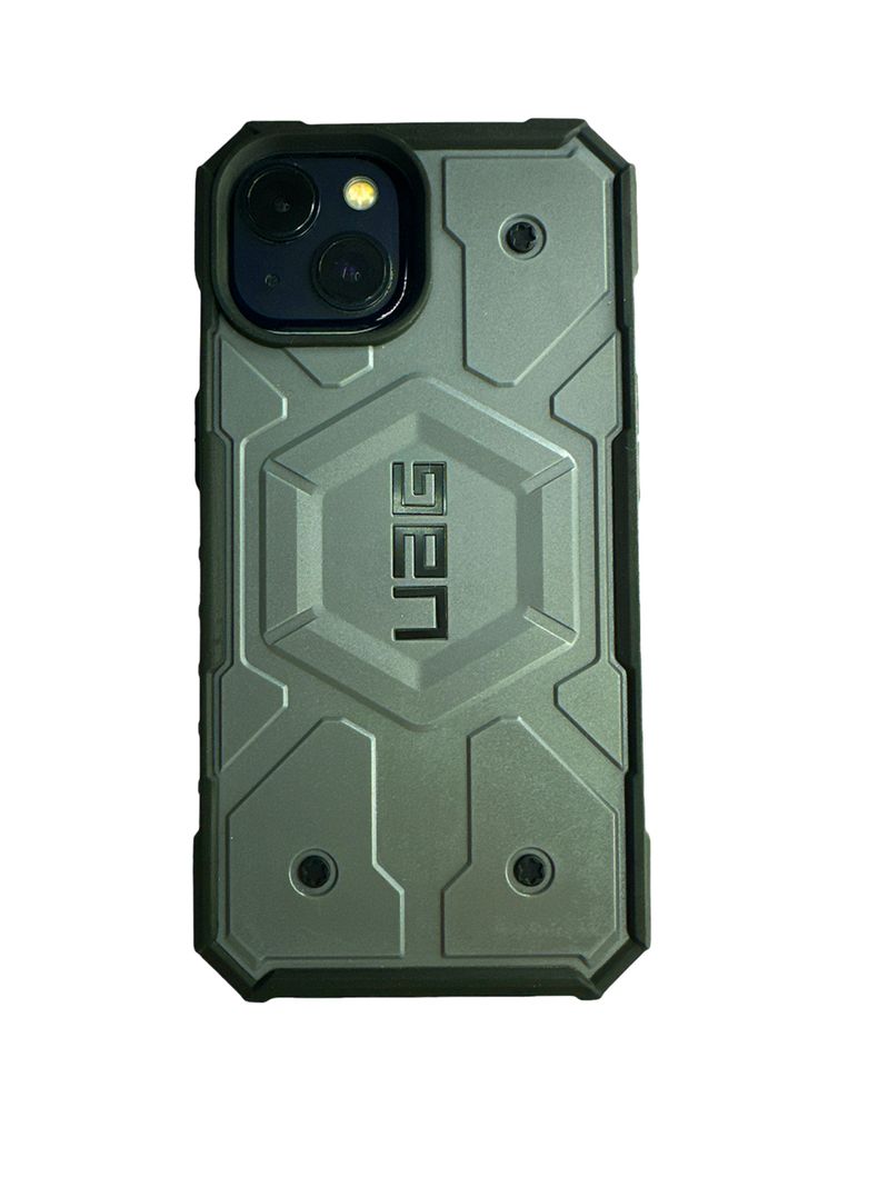 Carcasa UAG Antigolpes Para iPhone 15 Pro Max Verde-0
