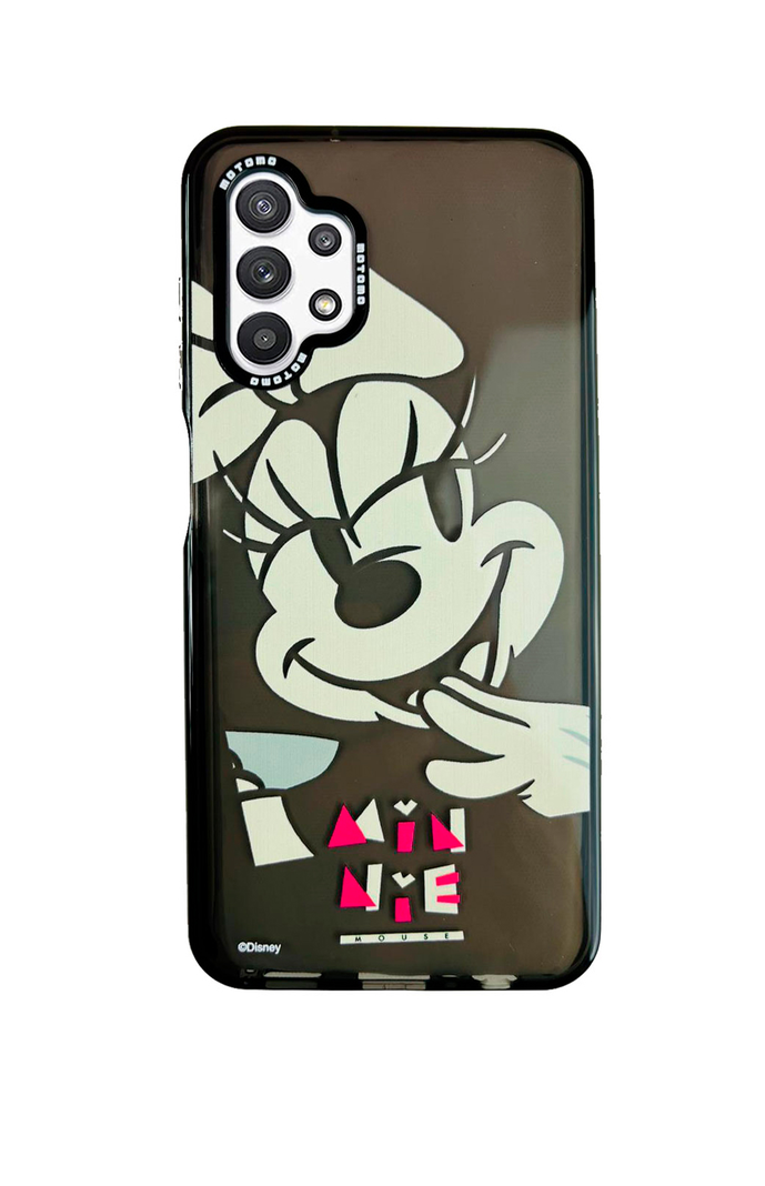 Carcasa Para Samsung S22 Plus Diseño Disney Minnie Negro-0