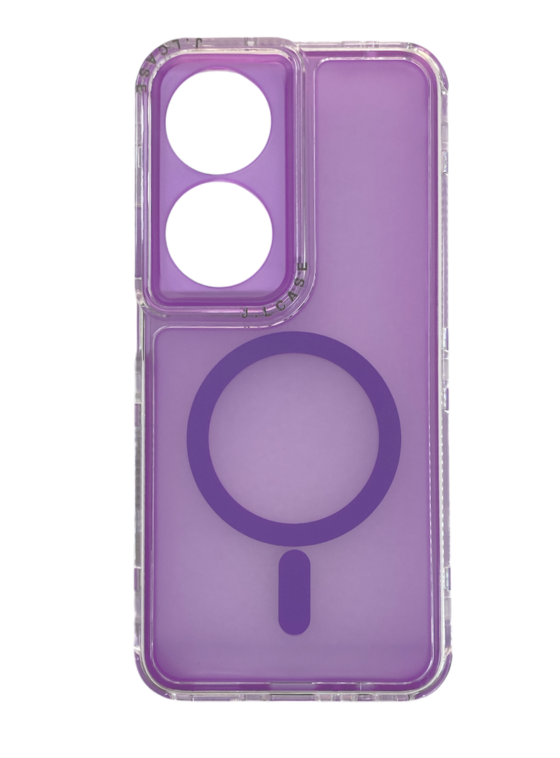 Carcasa Antigolpe 360 Para Honor X7 B Magsafe Lila-0
