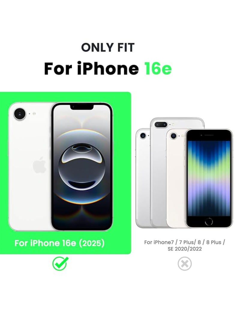 Lámina Protectora De Vidrio Templado HD Para iPhone 16e-2