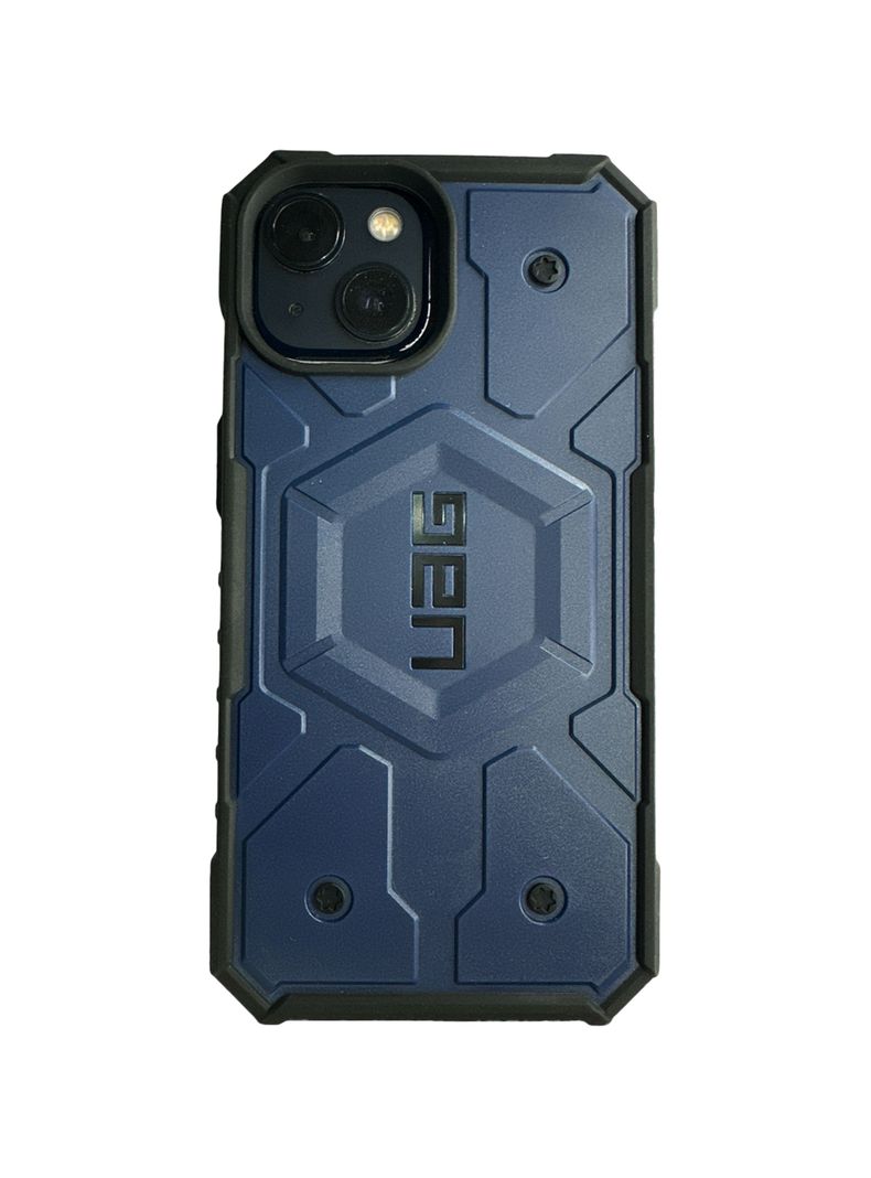 Carcasa UAG Antigolpes Para iPhone 15 Pro Azul-0