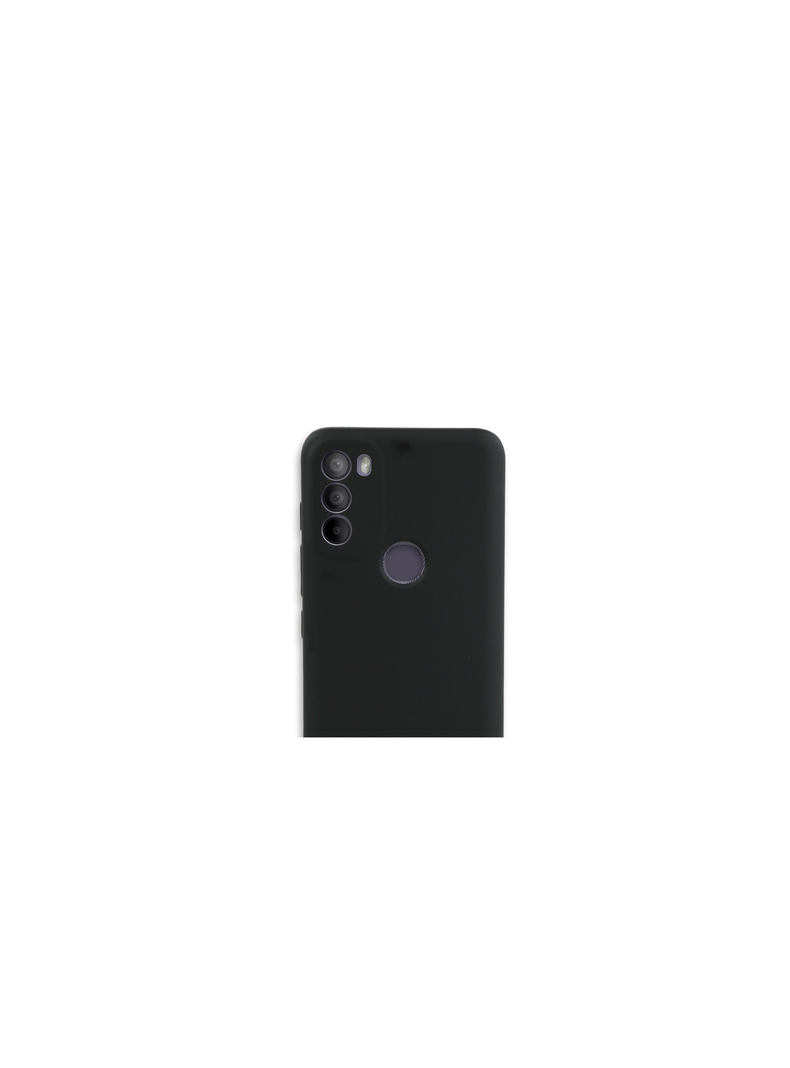 Carcasa Para Motorola G71 Goma Color Negro-0