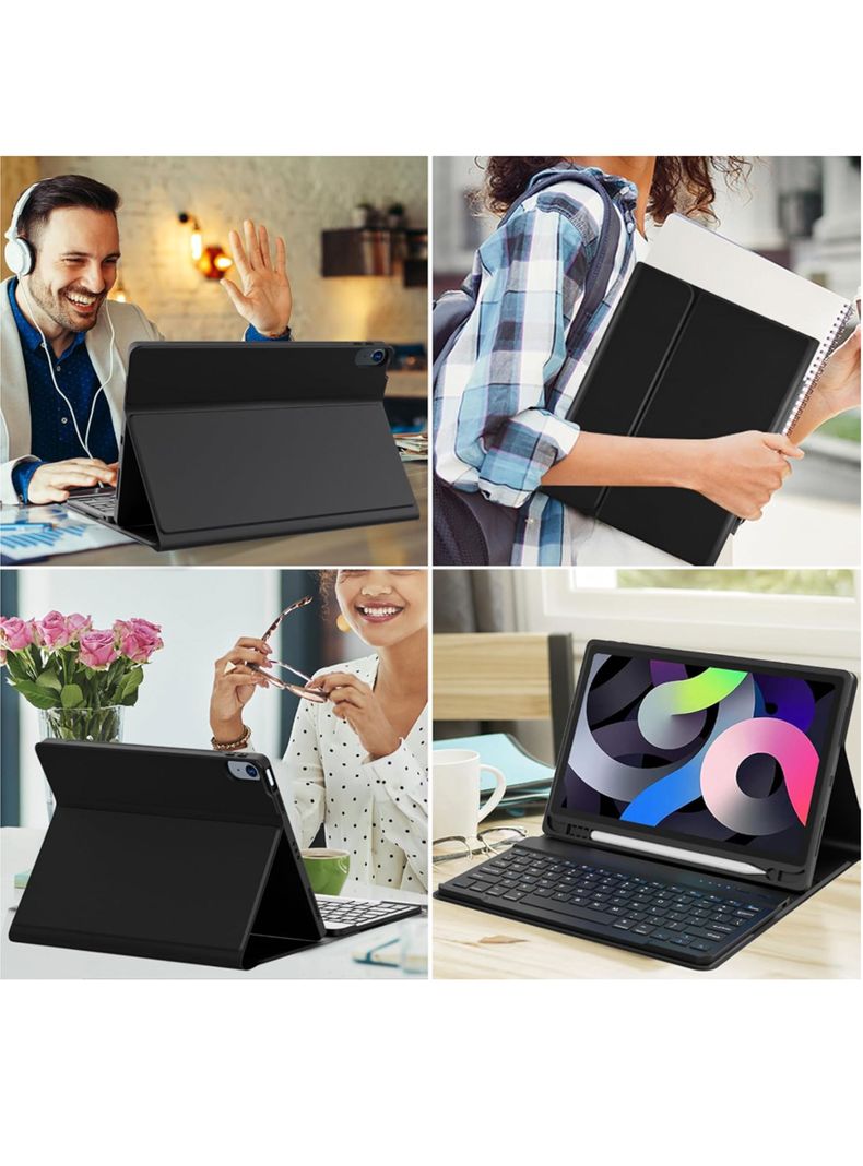 Funda Con Teclado Español Para iPad Air 13 M3 2025-8