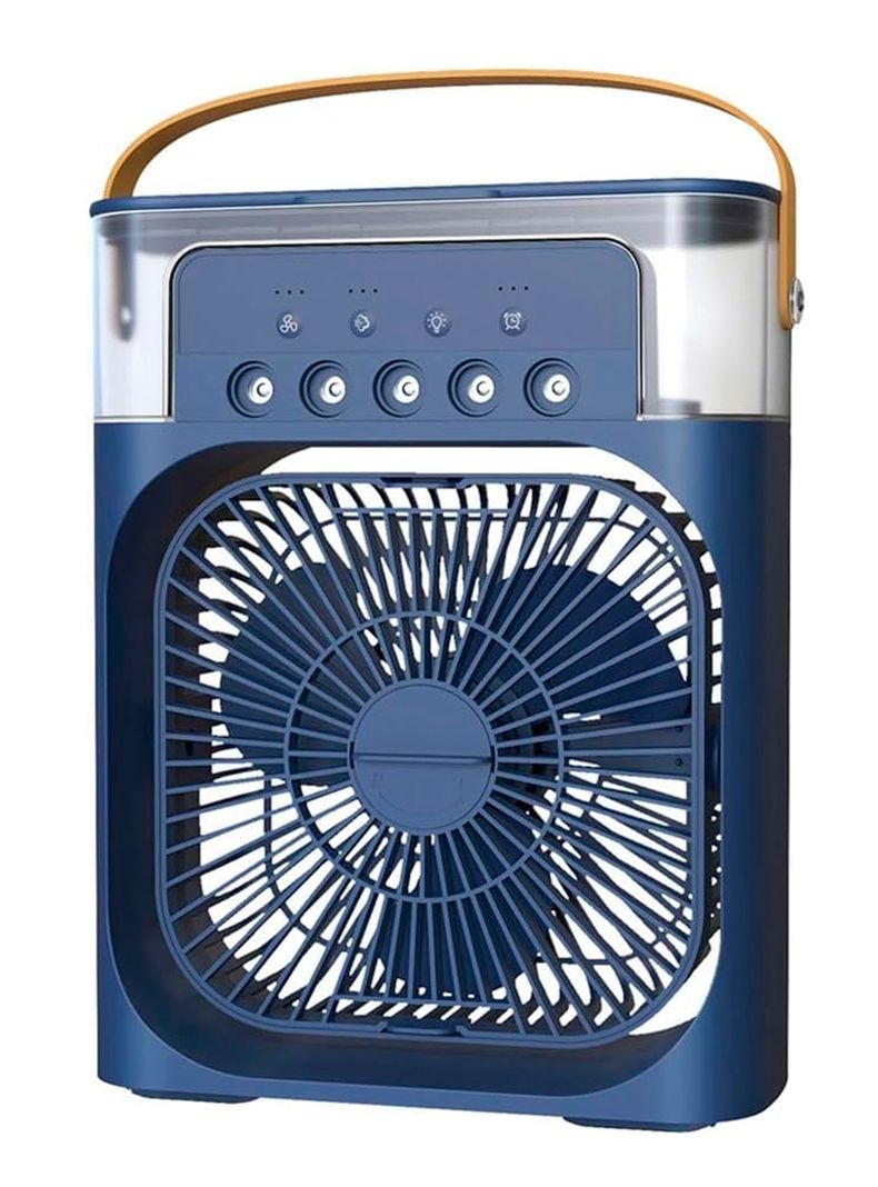 Mini Ventilador Portatil USB Cooling Rociador 166 Azul-0