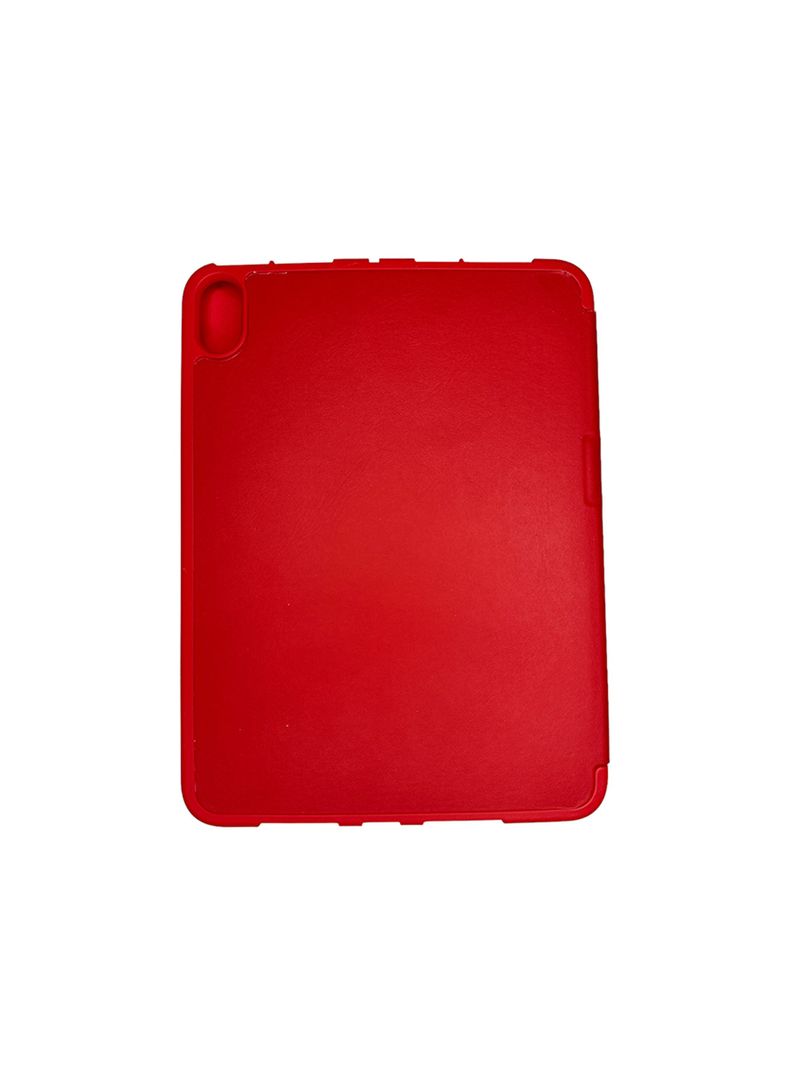 Funda Smart Cover Para iPad 10.9 Air 4/5ta Con Ranura Rojo-1