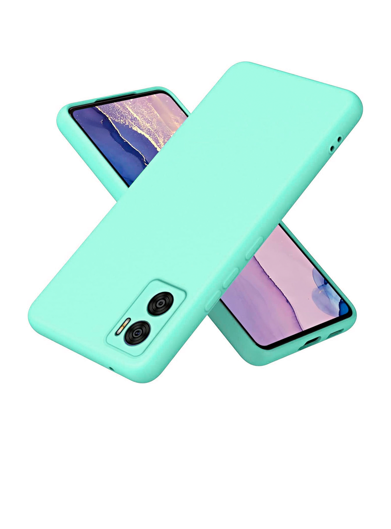 Carcasa Funda Para Motorola Moto E22 / E22I Goma Turquesa-0