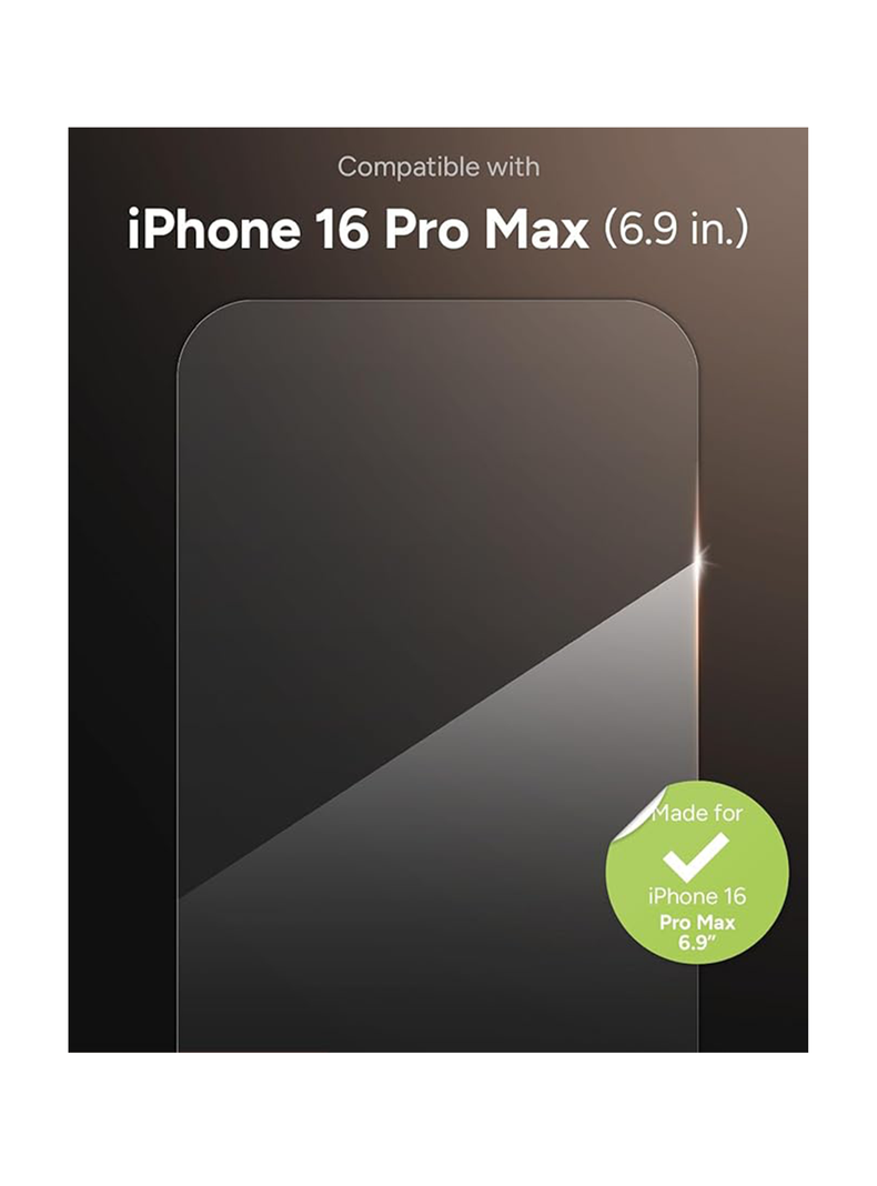 Lamina de Vidrio Antiespia Para iPhone 16 Pro Max-1