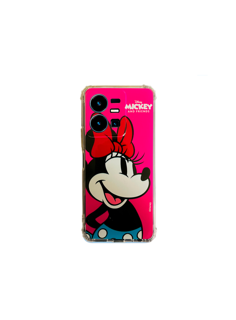 Carcasa Para Vivo Y22S  Minnie Fucsia