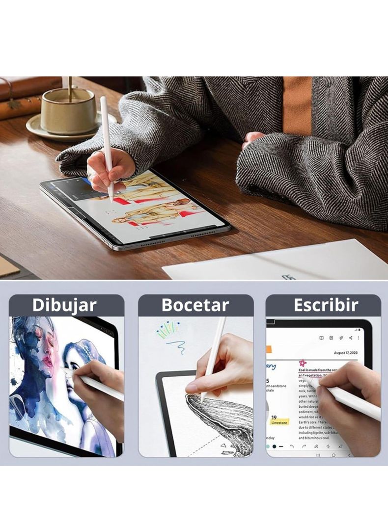 Lamina Protector Sensación de Papel Para iPad Air 13 M2 2024-3