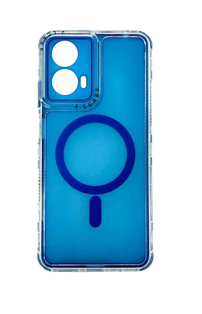 Carcasa Antigolpe 360 Para Motorola G04/G04S Magsafe Azul-0