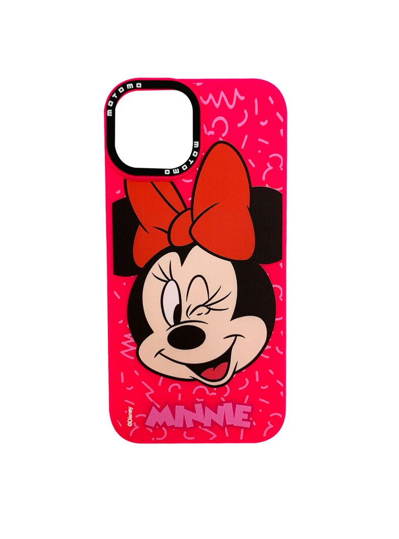 Carcasa Para iPhone 14 Pro Minnie Soft Disney-3