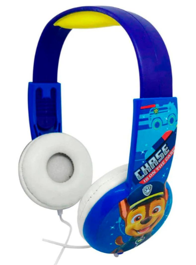 Audifonos Con Cable Diseño Paw Patrol Conexión 3.5mm Azul-0