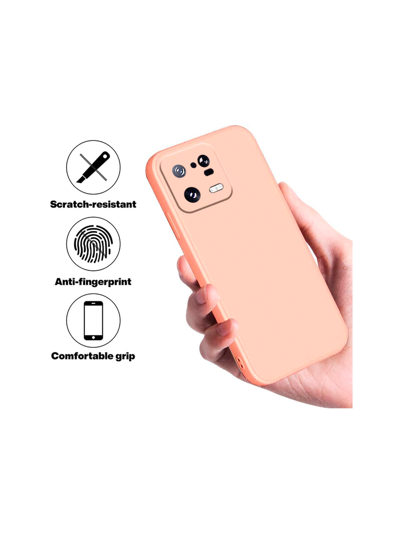 Carcasa Funda Para Xiaomi 13 Pro Goma Rosado-1