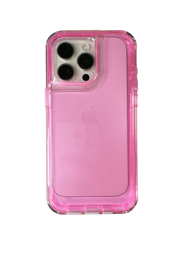 Carcasa Para iPhone 16 Pro Max Antigolpes Space Fucsia-0