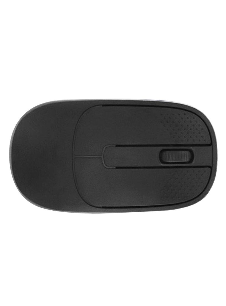 Mouse Inalambrico Recargable Bluetooth Receptor USB Negro-2