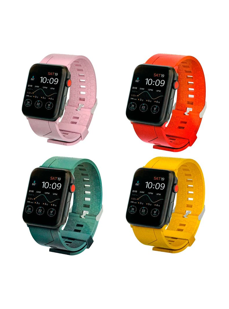 Correa Goma Compatible Con Apple Watch de 38/40/41mm-2