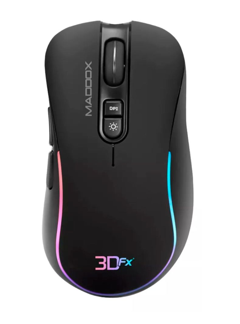 Kit Gamer Mouse + Mouse Con Cable 3600 Dpi 9091-1