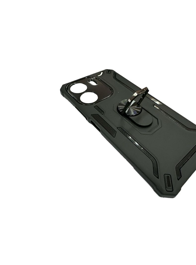 Carcasa Para Xiaomi Redmi 13C Anti golpes Soporte Rojo-3
