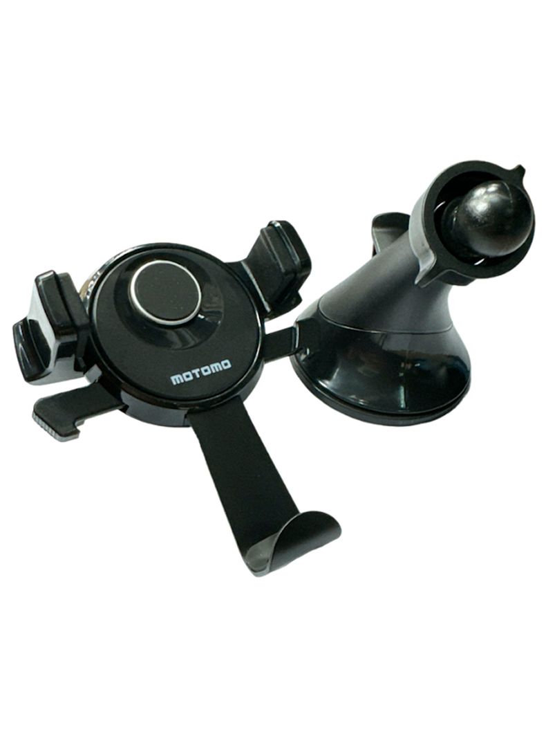 Soporte Para Auto Triple Abrazadera Base Adhesiva Al Tablero-1