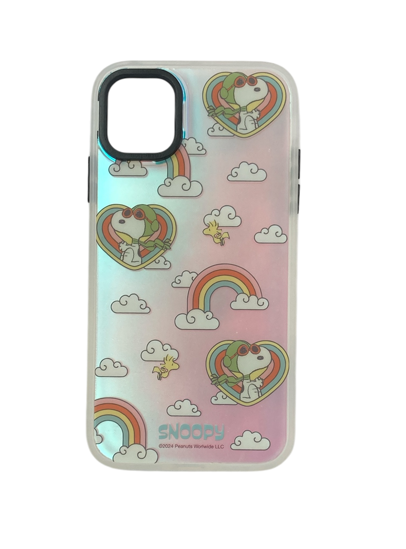 Carcasa Anti Golpes Para iPhone 15 Tematica Snoopy Diseños-1