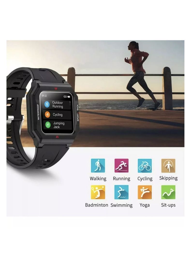 Reloj Inteligente Bluetooth Smart Watch Monitoreo Deportivo-3