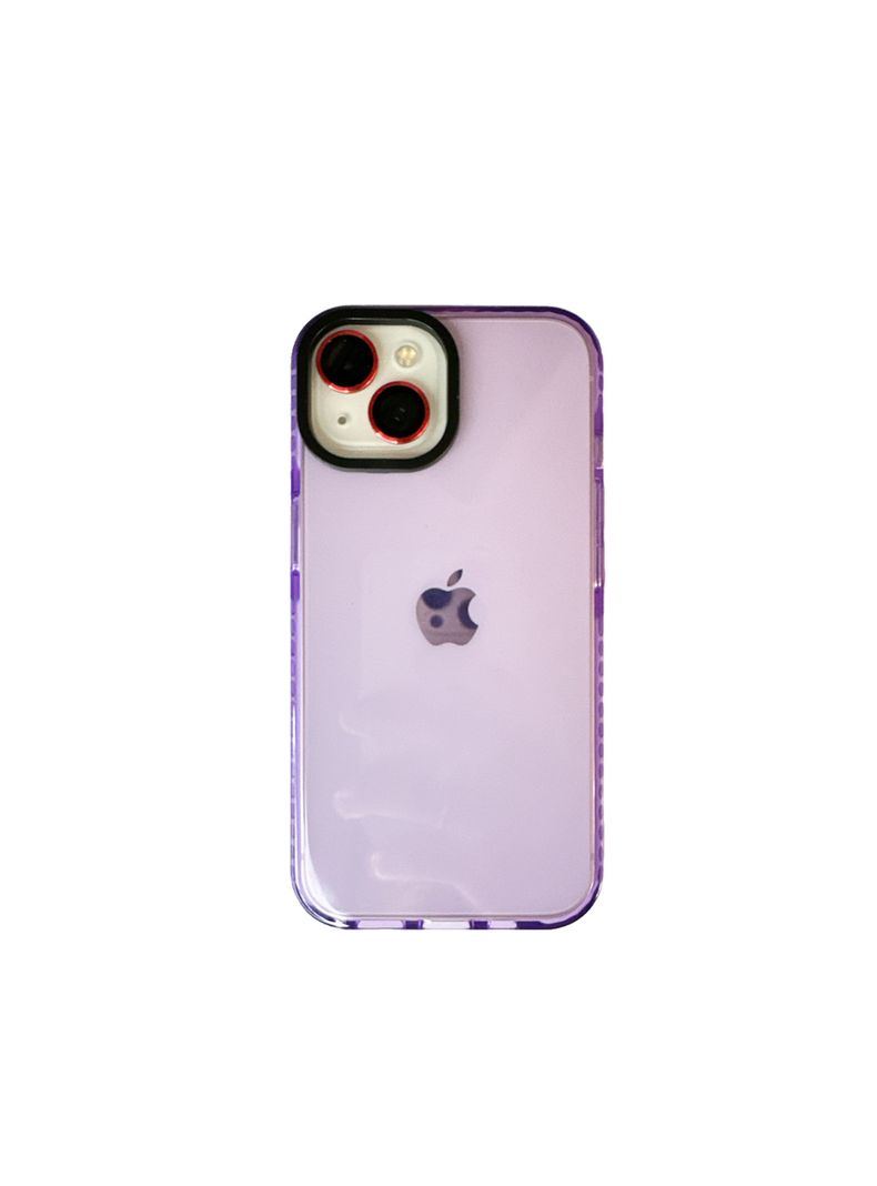 Carcasa Para iPhone 15 Fluor Lila-0