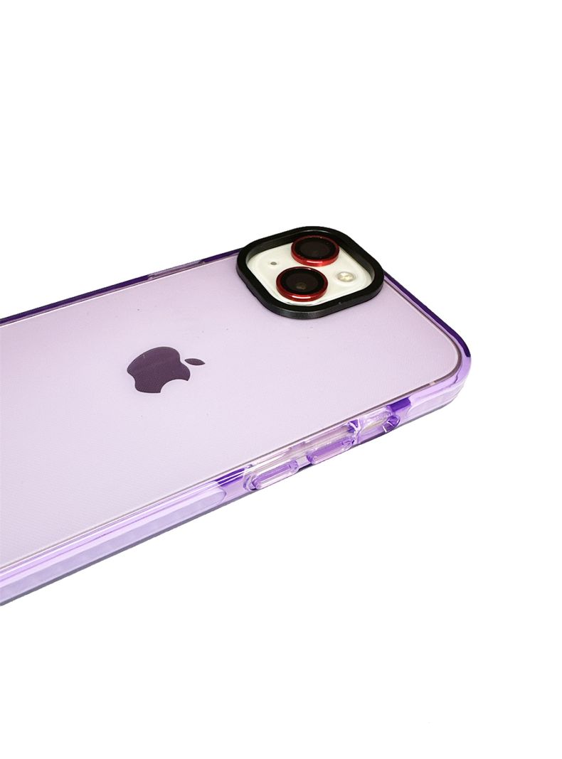 Carcasa Para iPhone 15 Fluor Lila-2