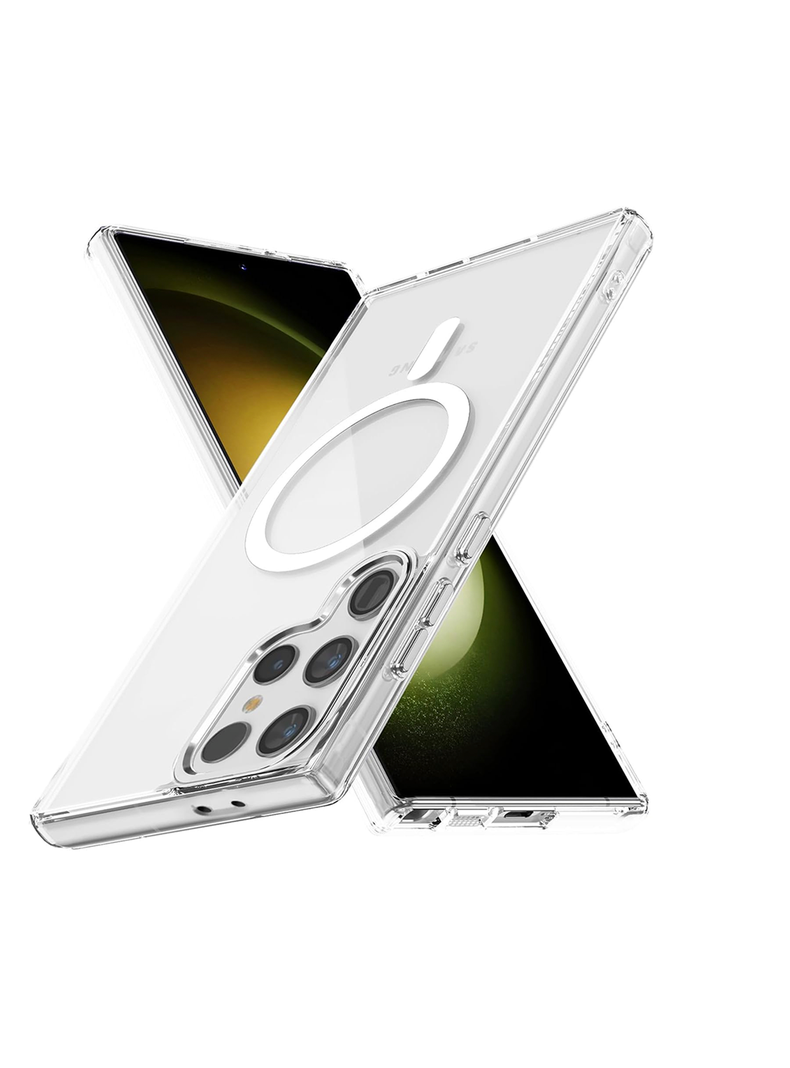 Carcasa Funda Transparente Para Samsung S25 Ultra Magsafe-0
