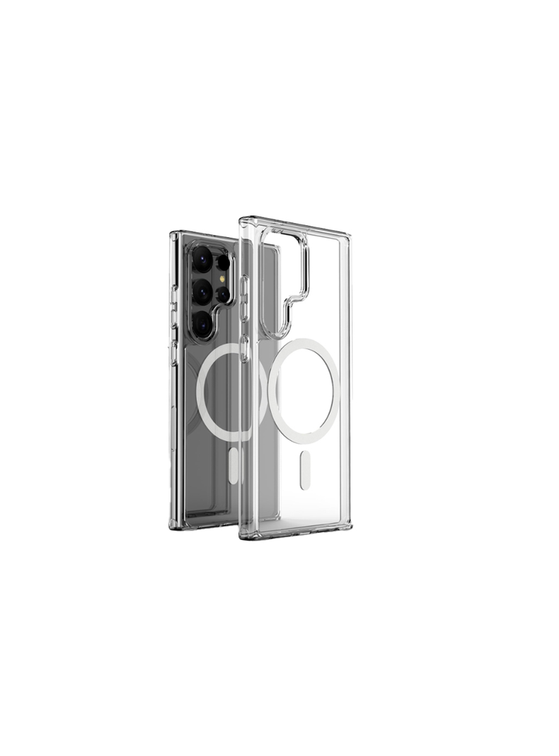 Carcasa Funda Transparente Para Samsung S25 Ultra Magsafe-1
