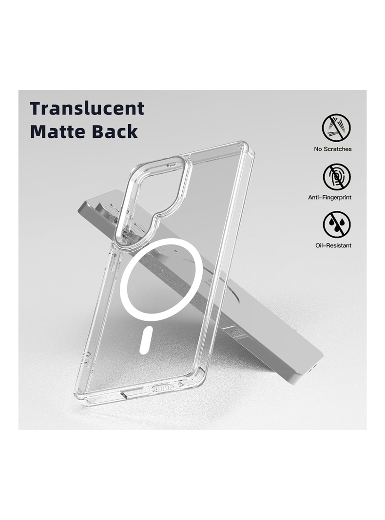 Carcasa Funda Transparente Para Samsung S25 Ultra Magsafe-2