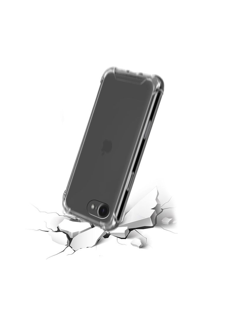 Carcasa Antigolpes Transparente Para iPhone 16e-2