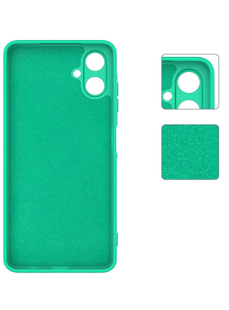 Carcasa Para Samsung A06 Goma Verde-1