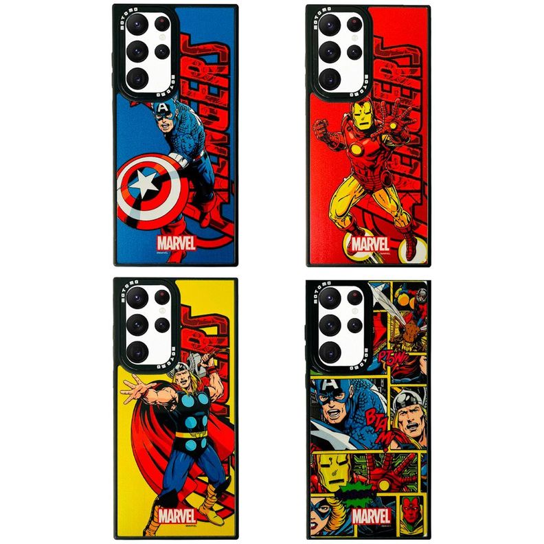 Carcasa Para Samsung S23 Ultra Marvel Iron-Man-3