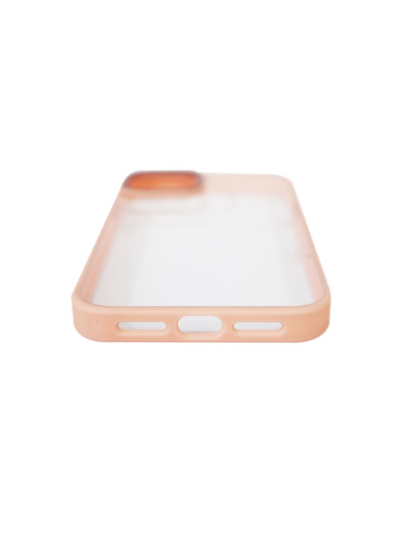 Carcasa Anti-Shock Para iPhone 13 Pro Max Borde Rosada-2