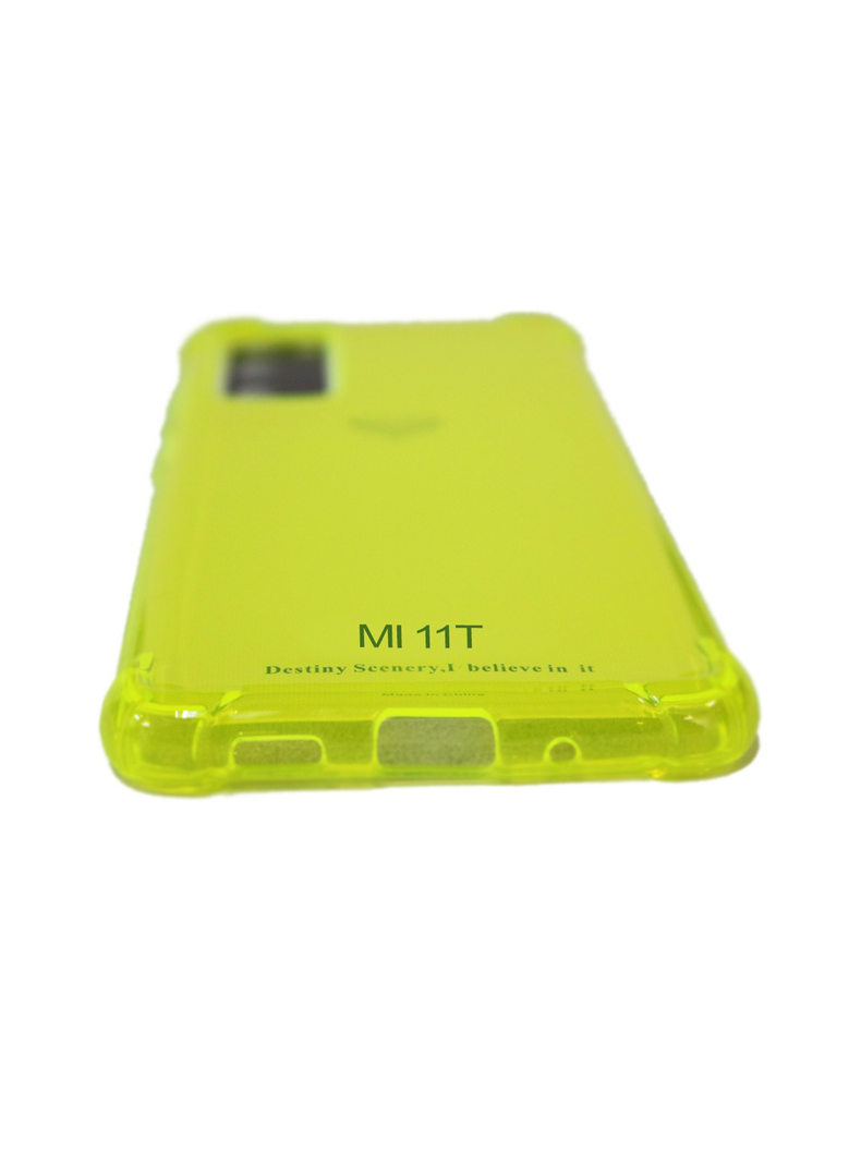 Carcasa Anti-shock Para Xiaomi Mi 11t / Mi 11t Pro Fluor Verde-2