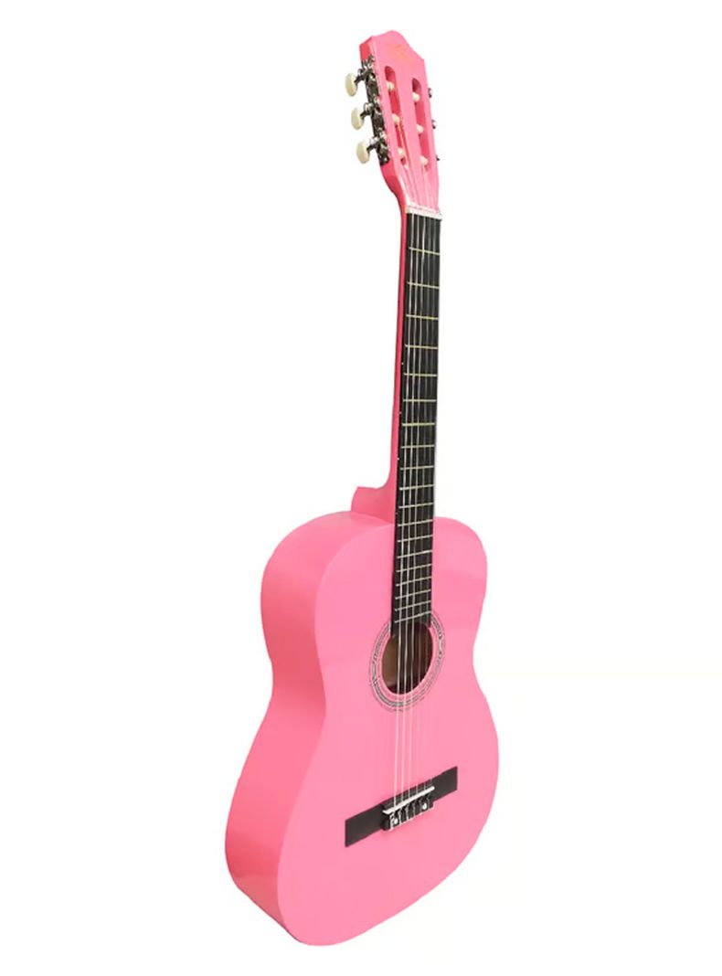 Guitarra Clasica Grande 39 Pulgad Madera Con Funda Sevillana-2
