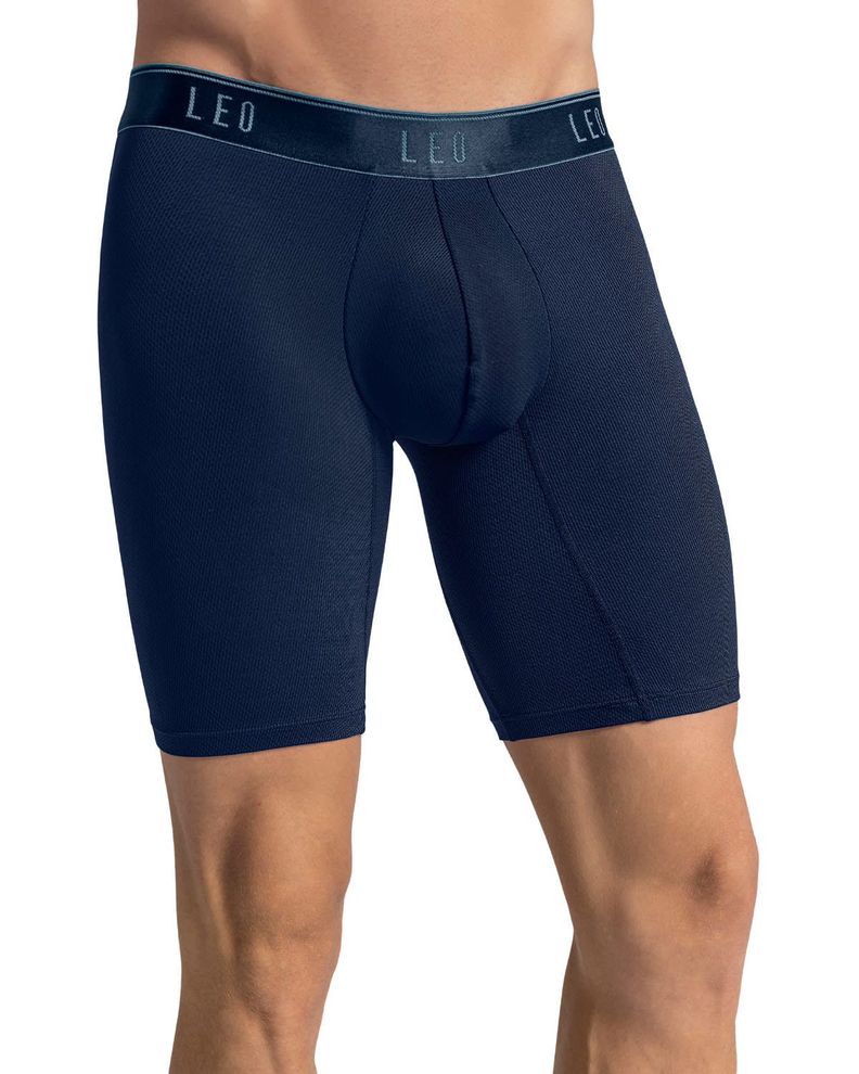 Ropa Interior Masculina Boxer Largo 033290N Azul oscuro-0