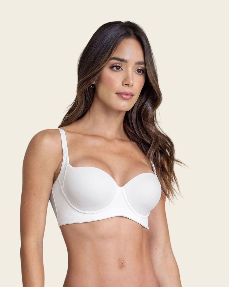 Sosten con buen Cubrimiento de Sisa y Espalda 71339 Blanco 38B